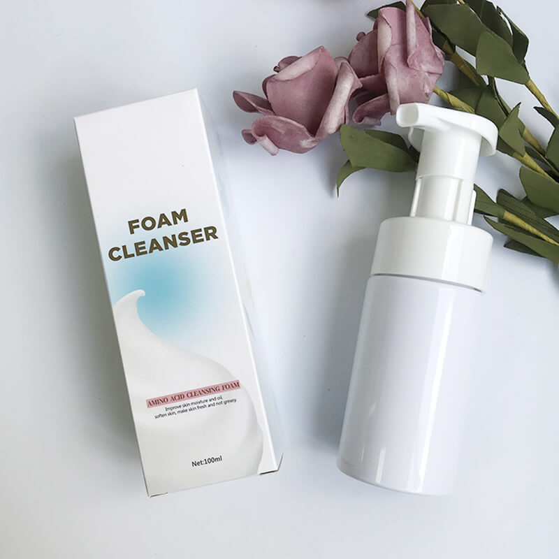 Deep cleansing foam face cleanser mousse camellia hydrating 100ml