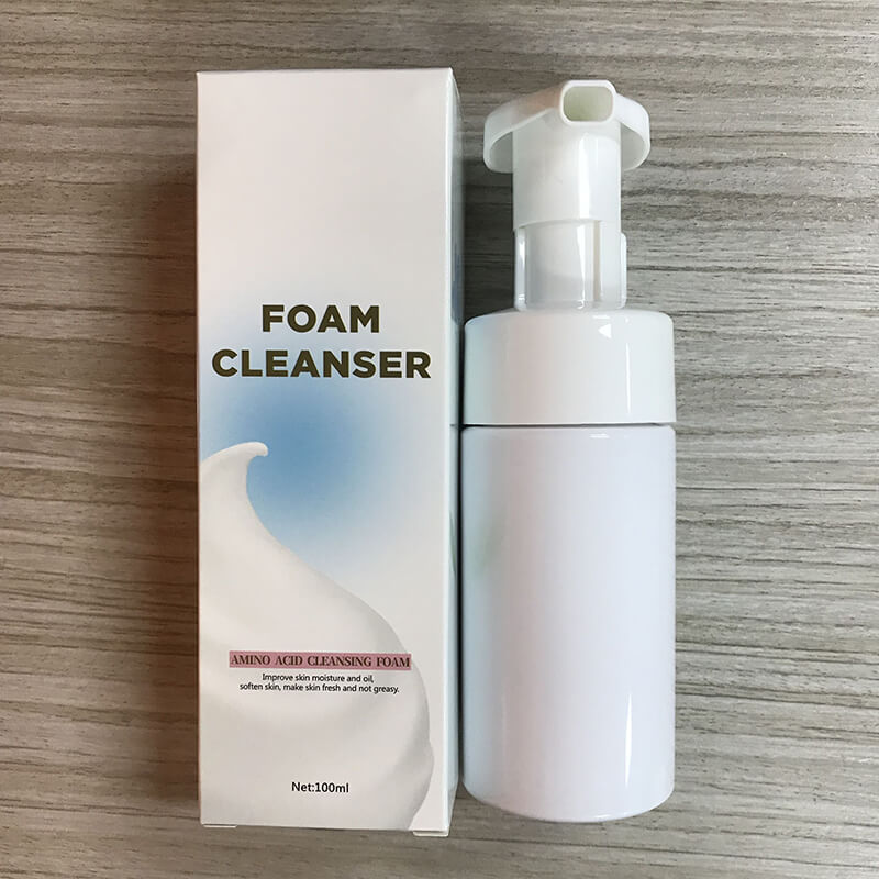 Deep cleansing foam face cleanser mousse camellia hydrating 100ml