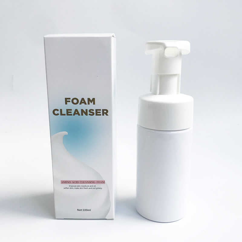 Deep cleansing foam face cleanser mousse camellia hydrating 100ml