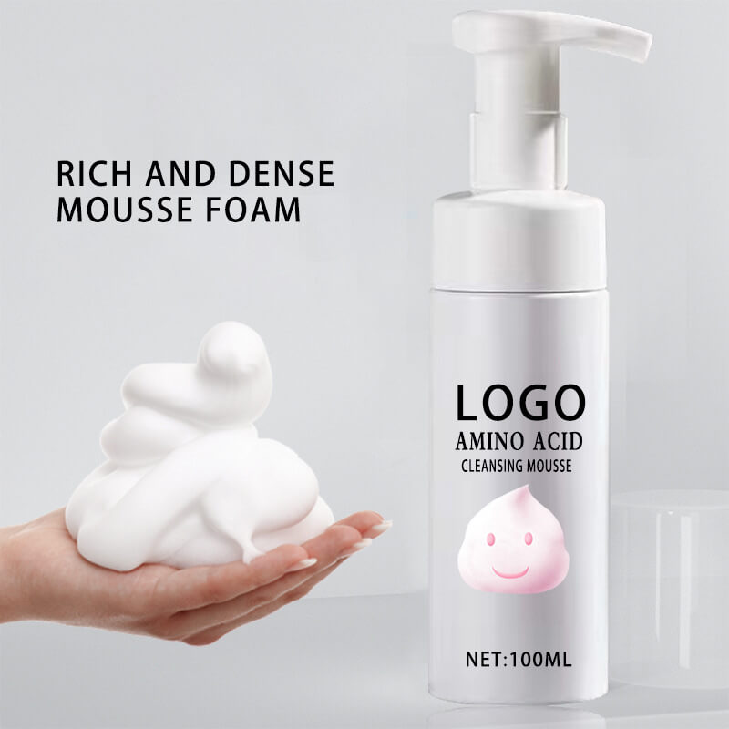 Deep cleansing foam face cleanser mousse camellia hydrating 100ml