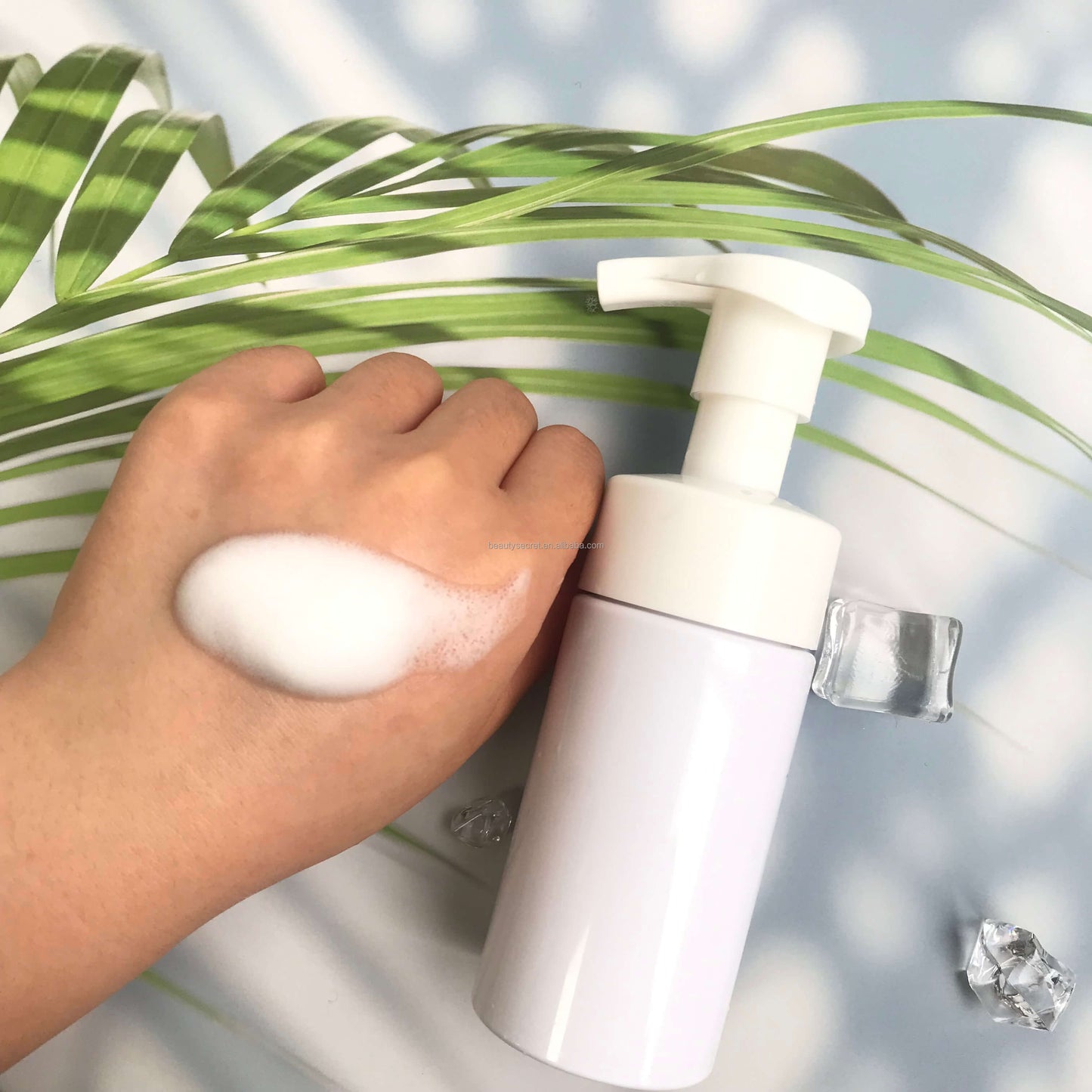 Deep cleansing foam face cleanser mousse camellia hydrating 100ml