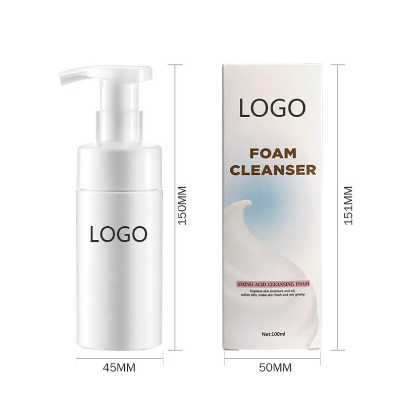 Deep cleansing foam face cleanser mousse camellia hydrating 100ml