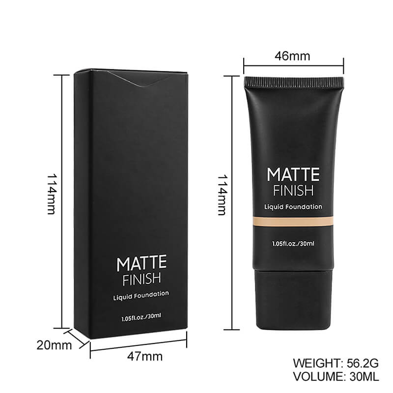 10 color foundation matte full coverage flawless waterproof long lasting