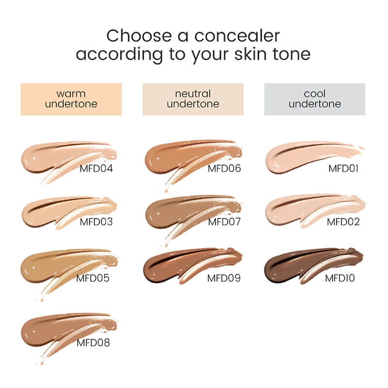 10 color foundation matte full coverage flawless waterproof long lasting