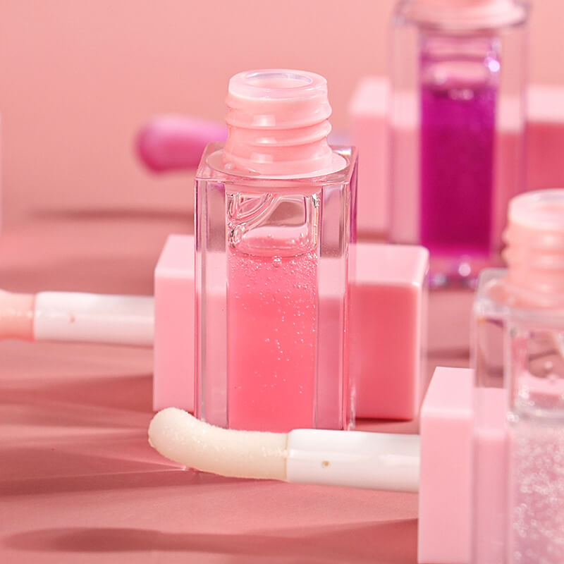 6 color lip oil lip plumping clear lip gloss pouty moisturizing gloss