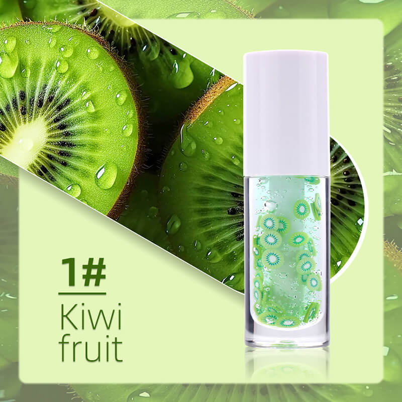 16 color fruit lip oil vegan lip gloss transparent lip plumping