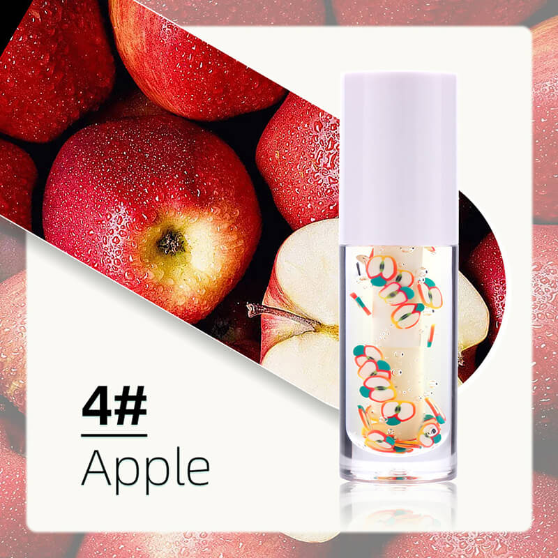 16 color fruit lip oil vegan lip gloss transparent lip plumping