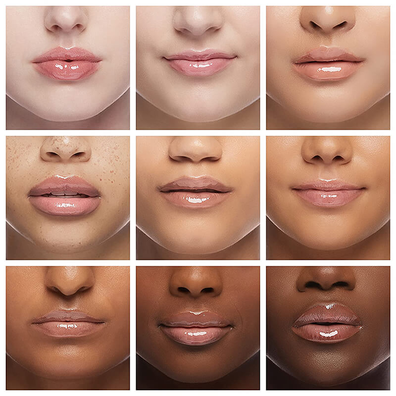 6 color lip oil lip plumping clear lip gloss pouty moisturizing gloss