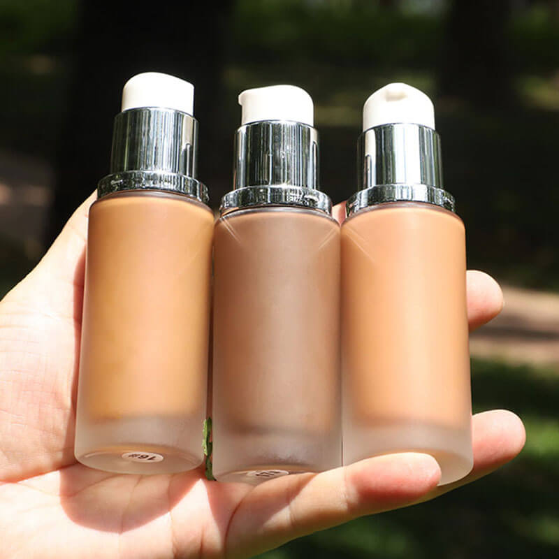 18 color liquid foundation makeup base full coverage waterproof vegan