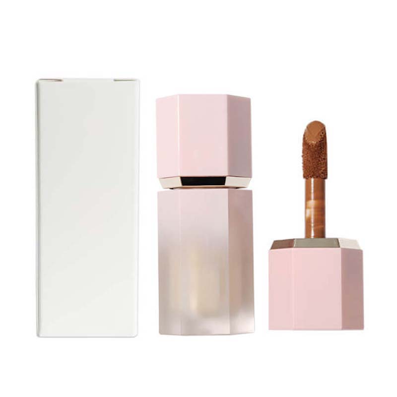 18 color liquid concealer natural foundation isolation pink tube