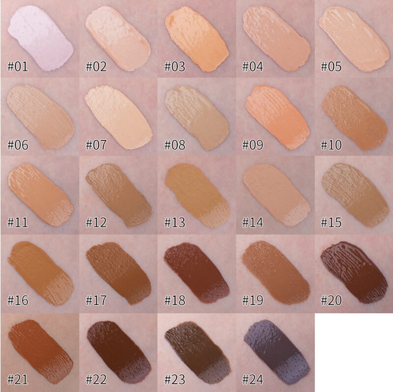 24 color concealer contour stick nose shadow long lasting waterproof