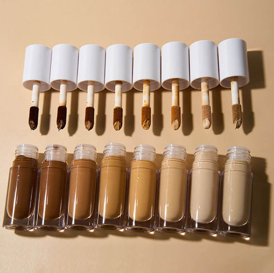 11 color liquid concealer full coverage cover blemishes vegan private label