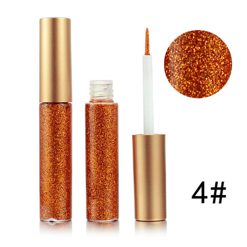 16 color liquid eyeliner glitter waterproof long lasting private label