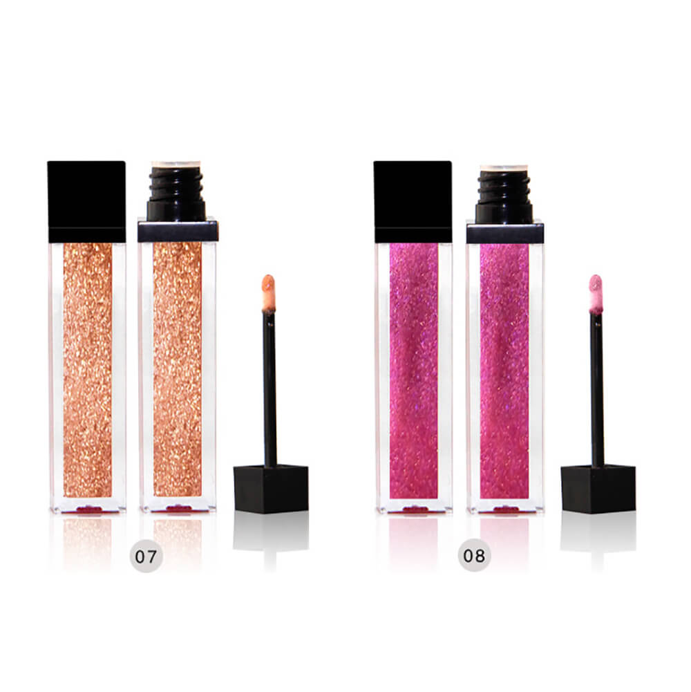 Brillo de labios de 11 colores Brillo brillante
