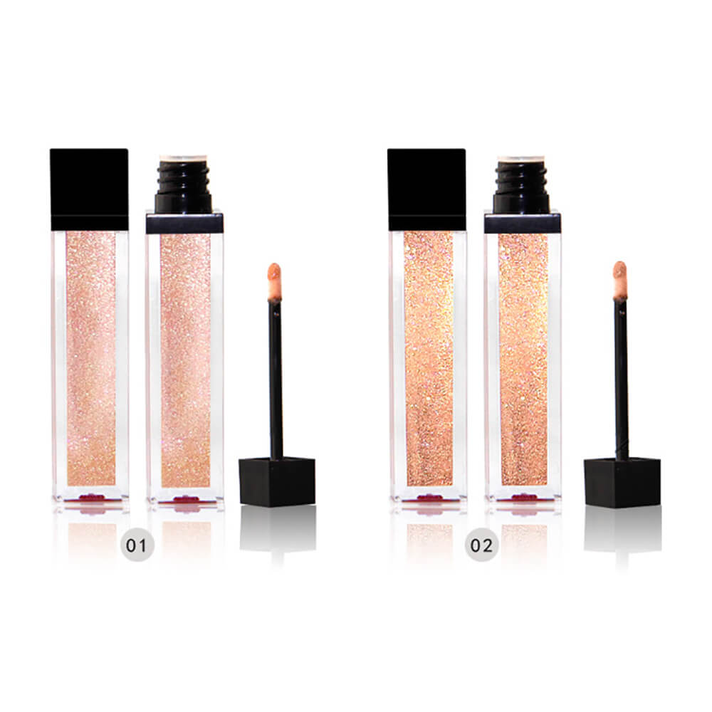 Brillo de labios de 11 colores Brillo brillante