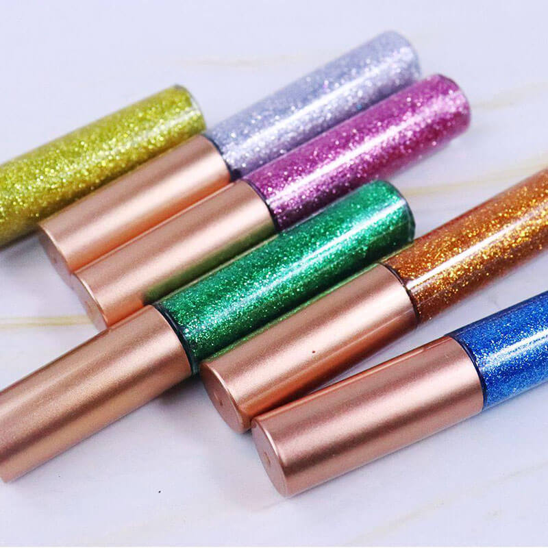16 color liquid eyeliner glitter waterproof long lasting private label