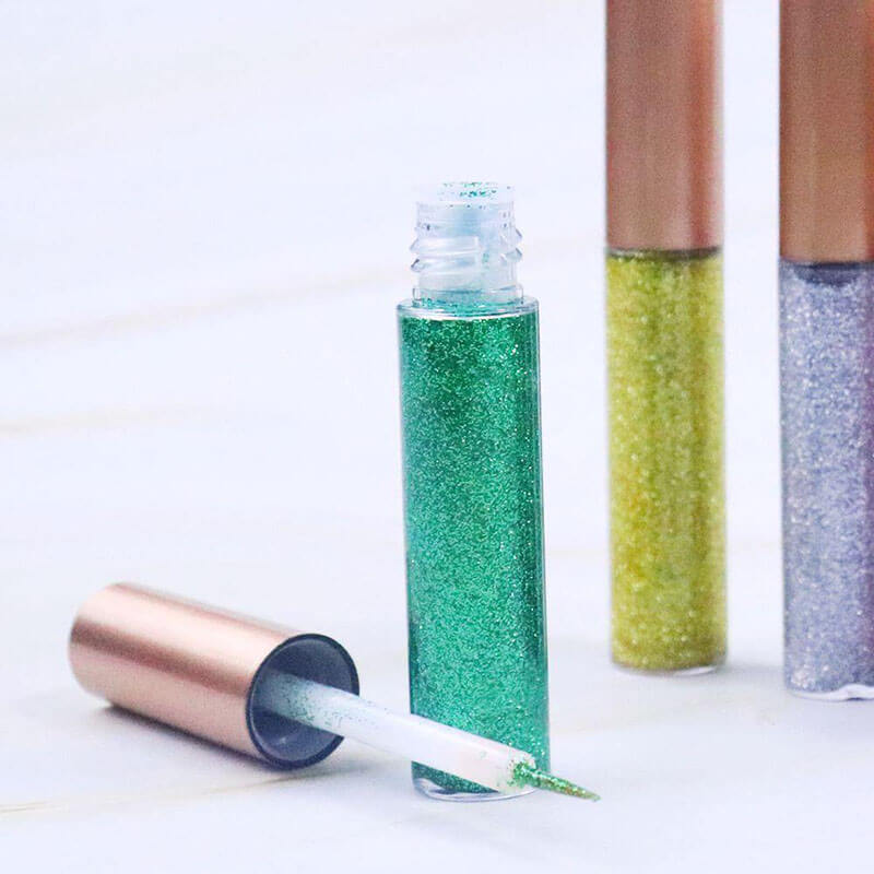 16 color liquid eyeliner glitter waterproof long lasting private label