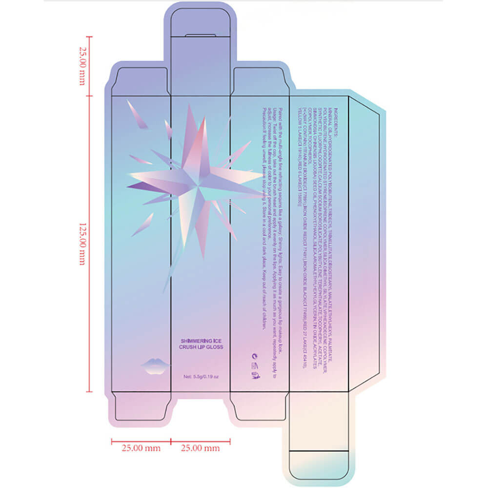 8 color glitter lip gloss shimmer lip glaze natural high pigmented moisturizing