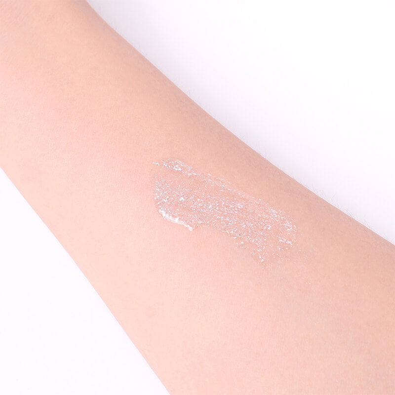 Glitter pink lip gloss pearlescent lipgloss high pigment private label