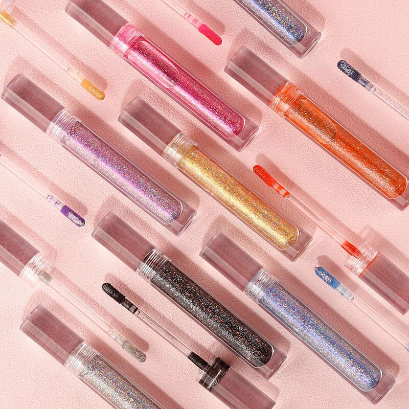 15 color metallic lipgloss glitter shiny waterproof long lasting