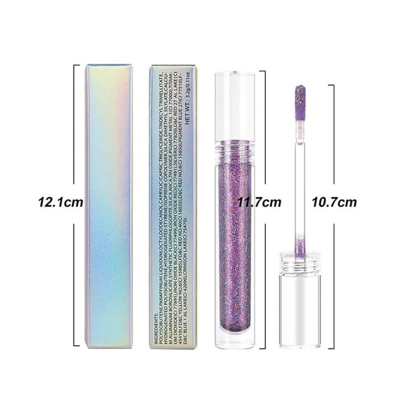 15 color metallic lipgloss glitter shiny waterproof long lasting