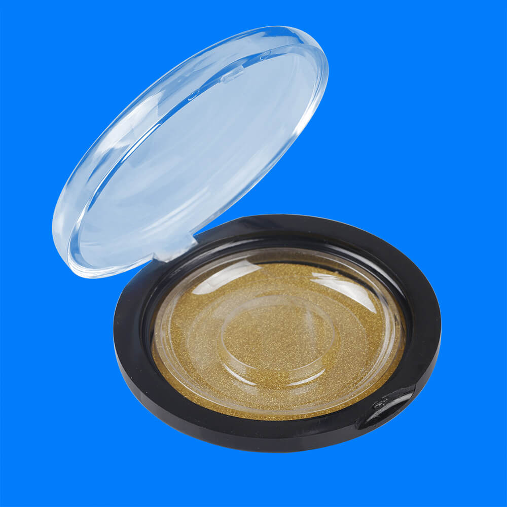 13 color round eyelash box packaging lash box popular style