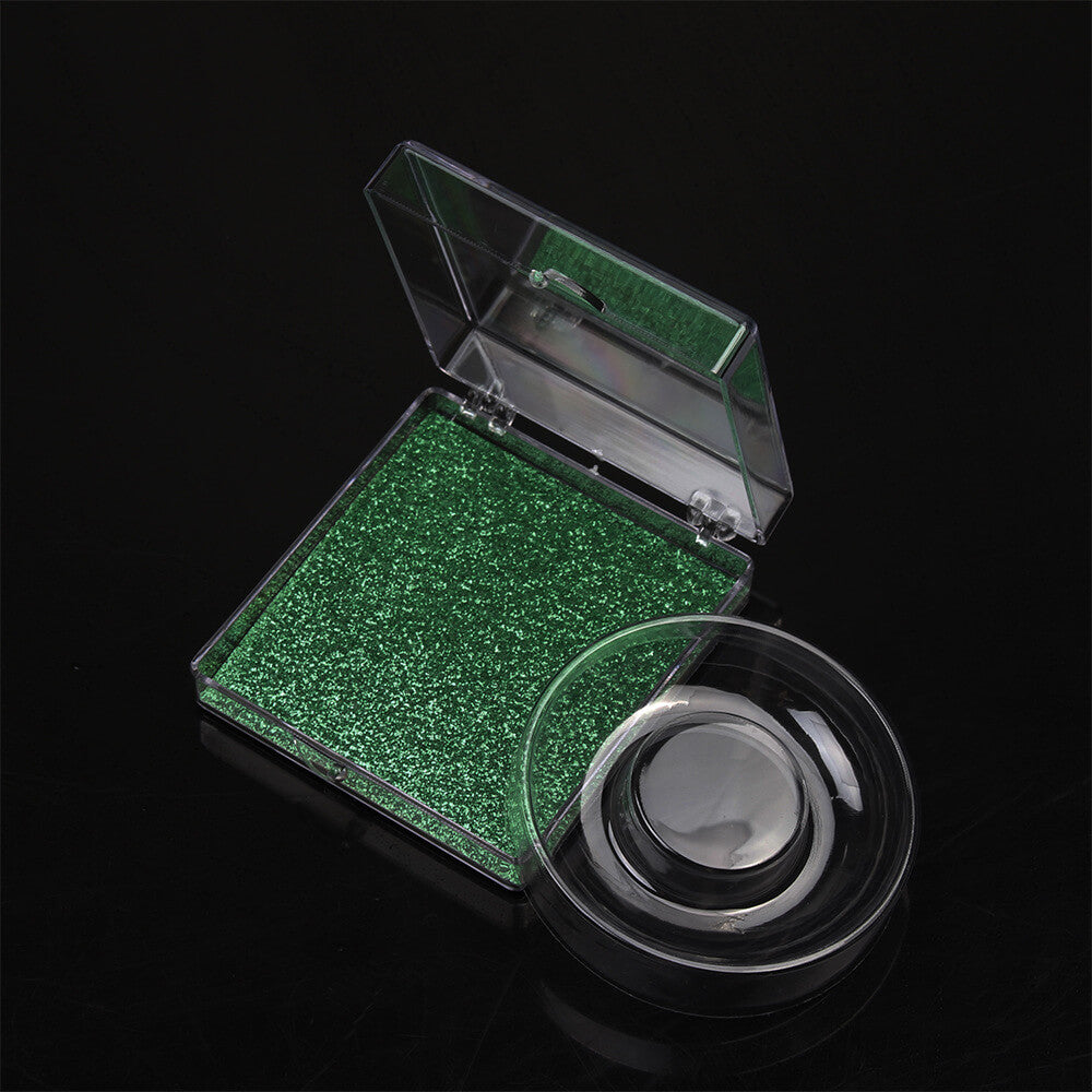 13 color square eyelash box empty packaging box thickened single pair