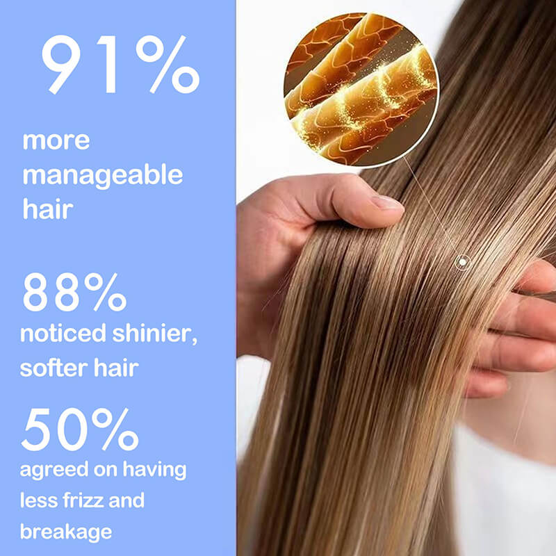 Leave-in hair treatment serum essential oil capsules conditioner Argan oil anti-frizz