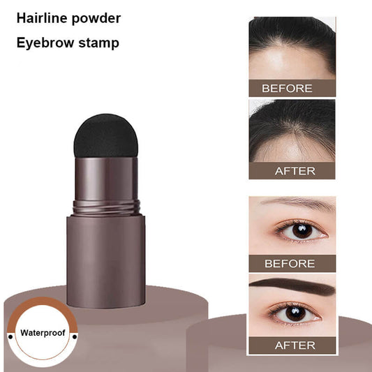5 color hairline powder eyebrow stamp pomade waterproof