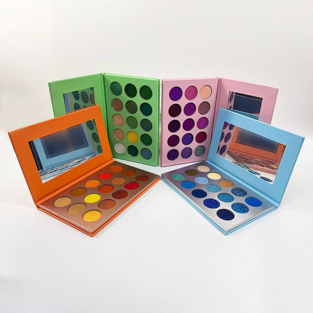 15 color seasons eyeshadow palette waterproof vegan high pigmented