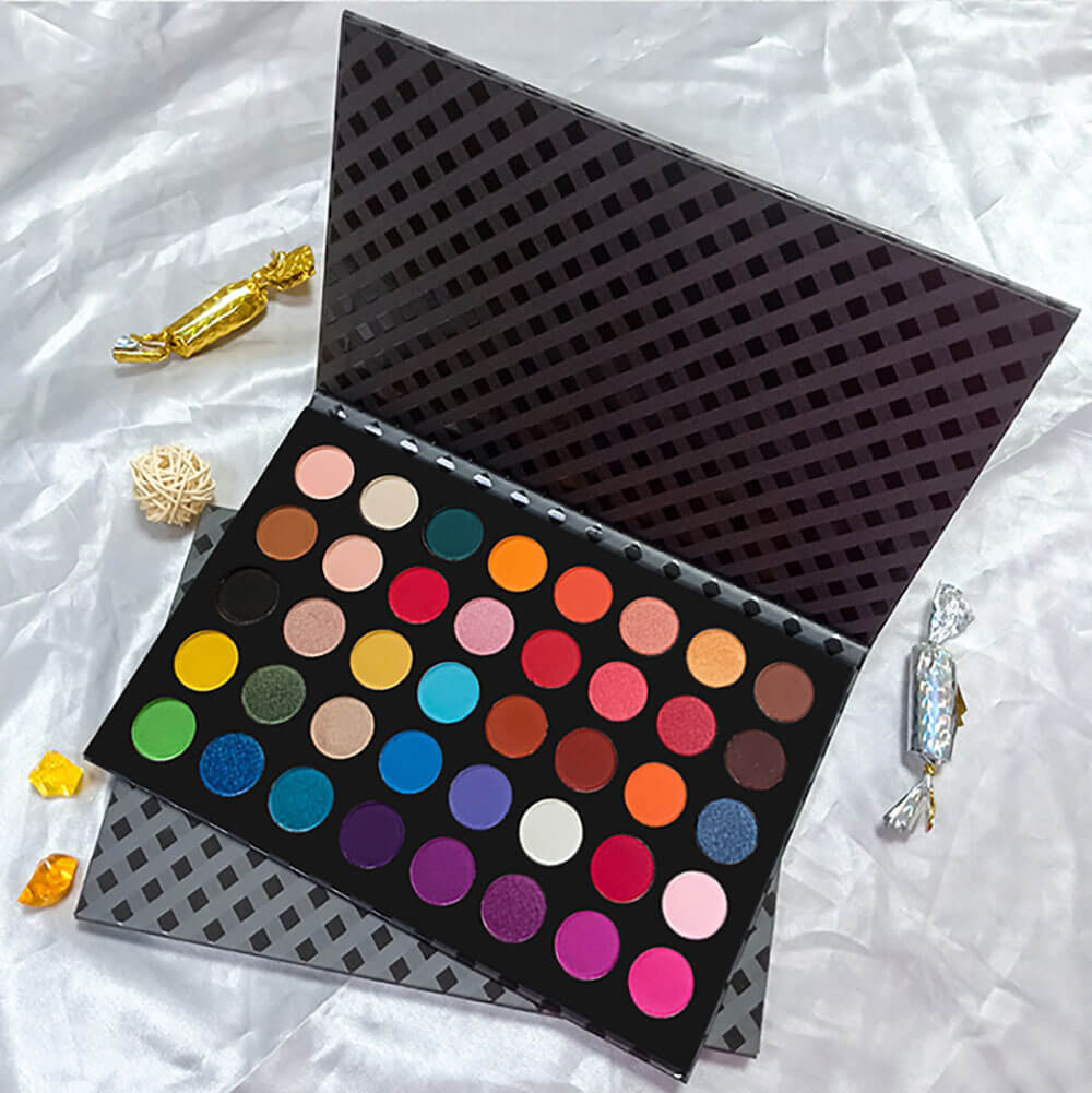 40 color matte eyeshadow palette high pigmented for all skin