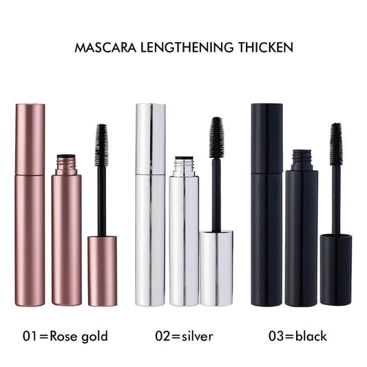 3 color black mascara fiber lengthen thick curly