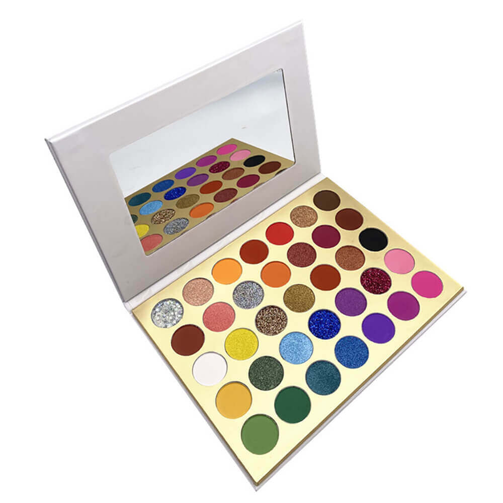 35 color eyeshadow palette high pigmented long lasting hot selling
