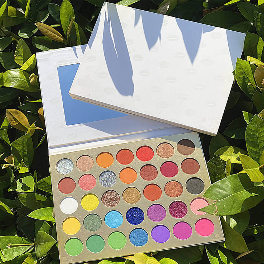 35 color eyeshadow palette high pigmented long lasting hot selling