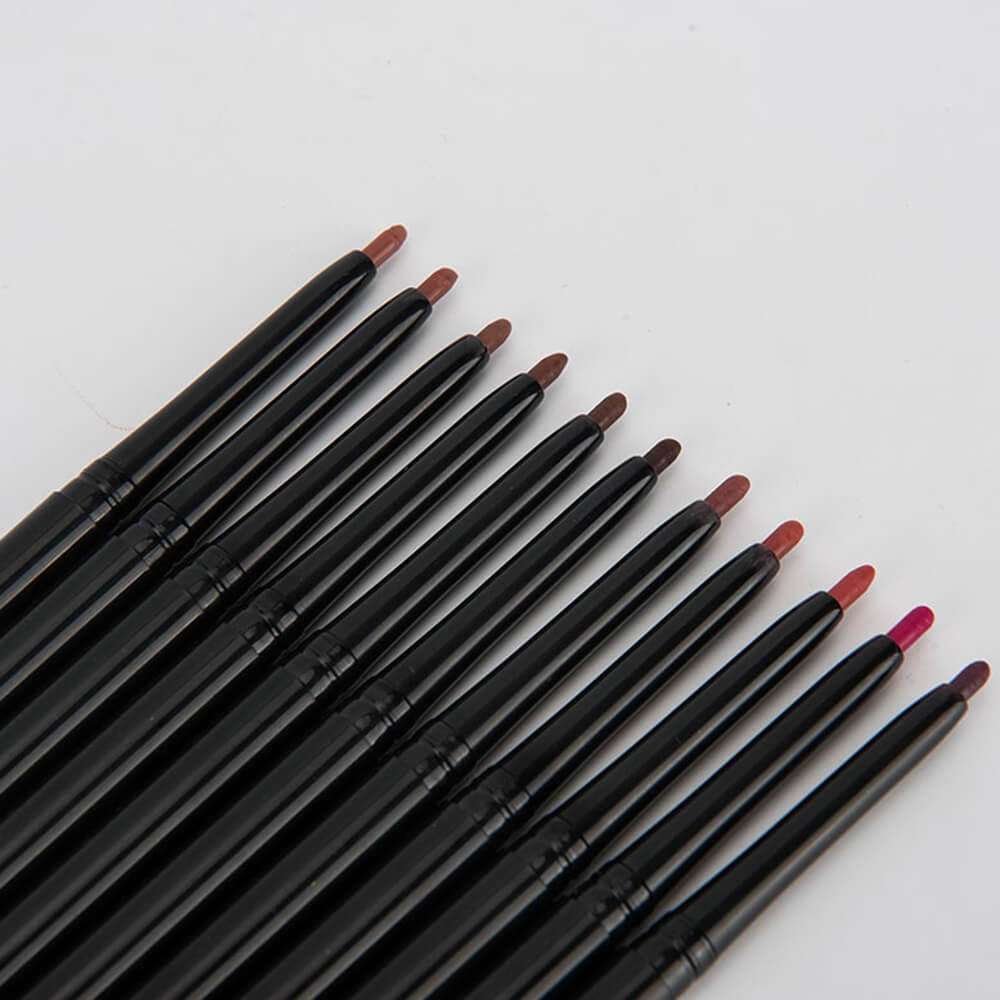12 color lip liner matte lip color pencil swivel high pigmented