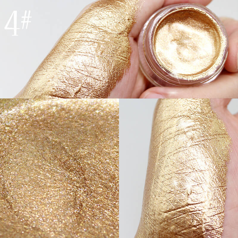 7 color jelly highlighter liquid eyeshadow shimmer high pigmented