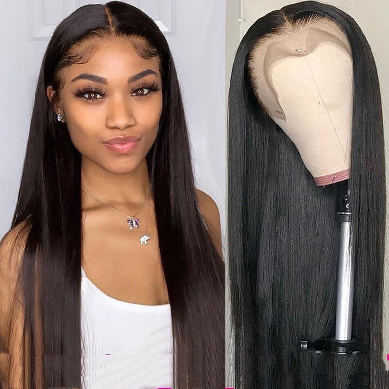 Women wigs lady straight hair natural fashion 25.6 inch