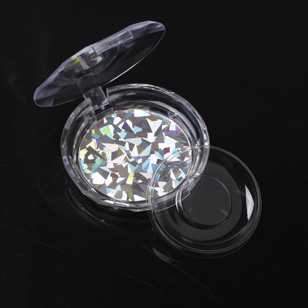 11 color eyelash packaging box empty eyelash storage box thickened clear