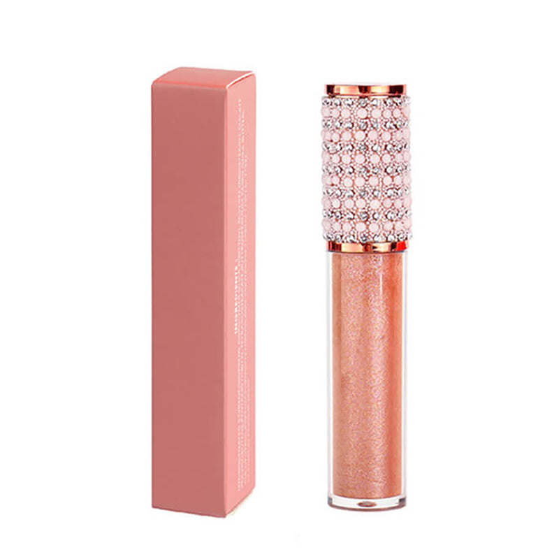 40 color lipgloss nude lip tint high pigment gold diamond tube (color 01-30)