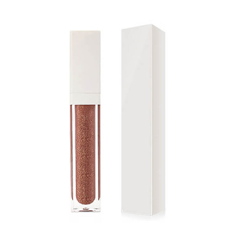 39 color nude lip gloss high pigmented vegan long lasting white tube (color 34-39)