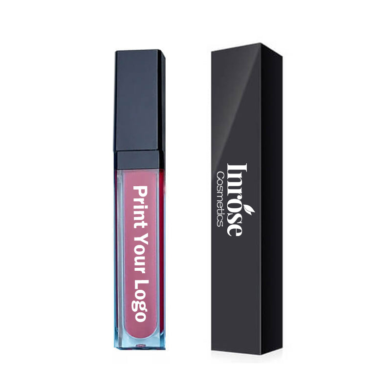 39 color nude lip gloss high pigmented vegan long lasting black tube (color 34-39)