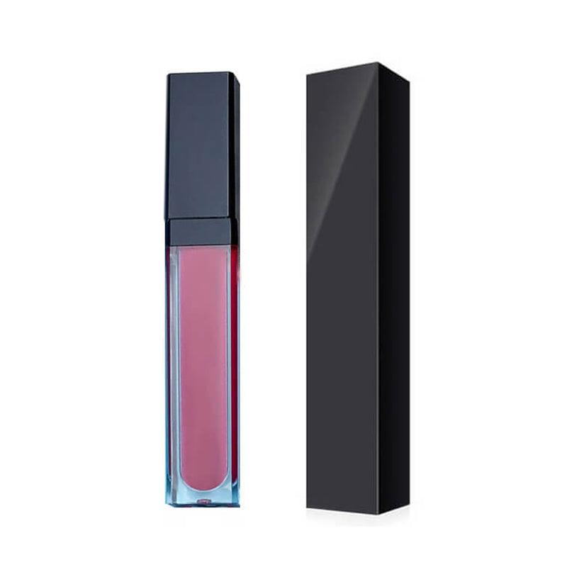 39 color nude lip gloss high pigmented vegan long lasting black tube (color 34-39)