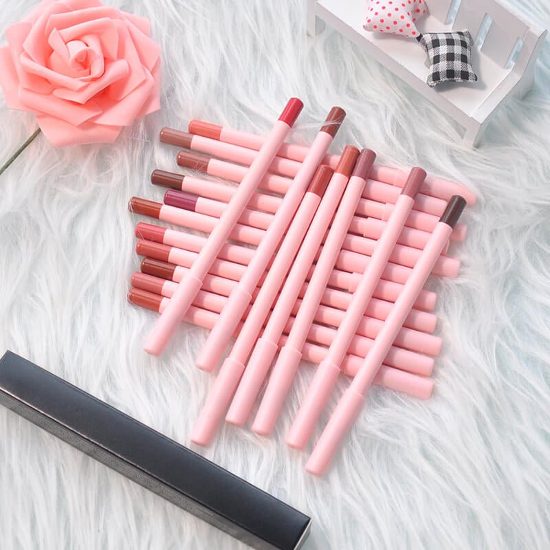 26 color pink lip liner matte cream nude high pigmented lip pencil