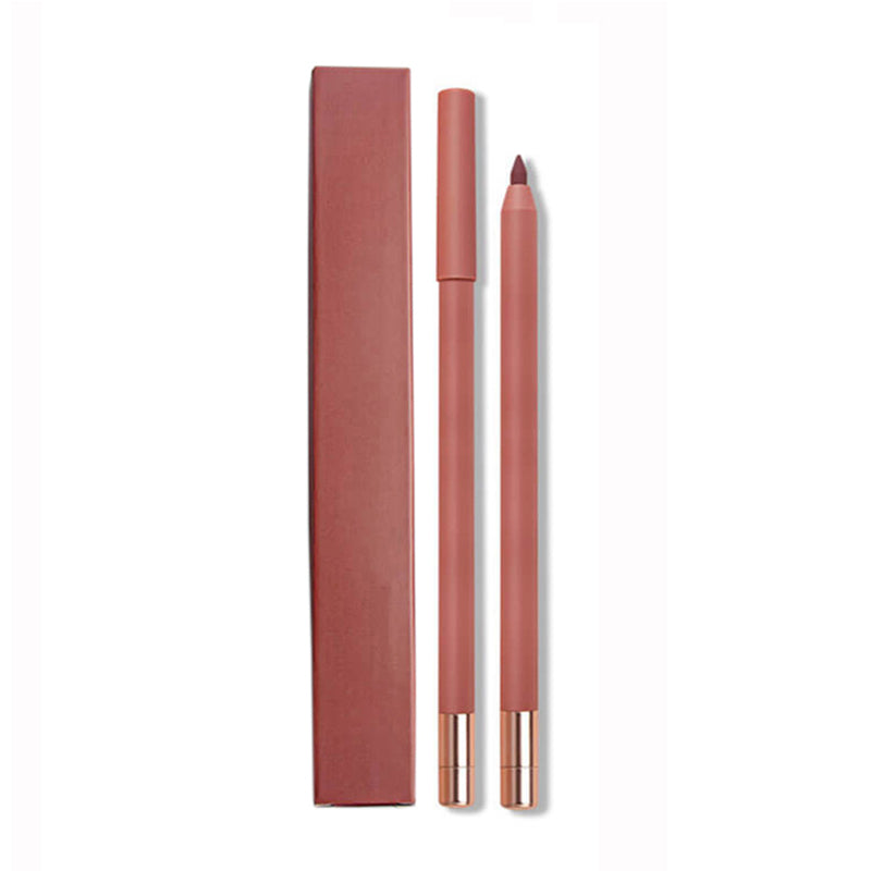 8 color matte lip liner hook lip line pen nude long-lasting waterproof