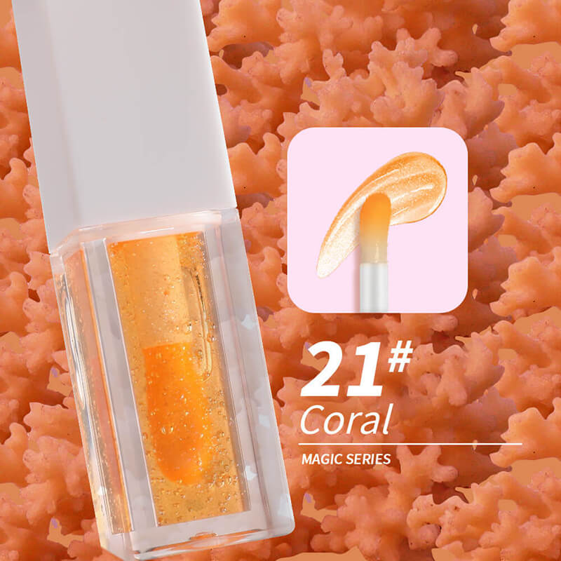 42 color lip oil botanical vegan lip plumping lipgloss vegan (color 01-30)