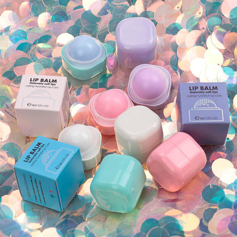4 flavor fruit lip balm moisturizing nourishing lip care