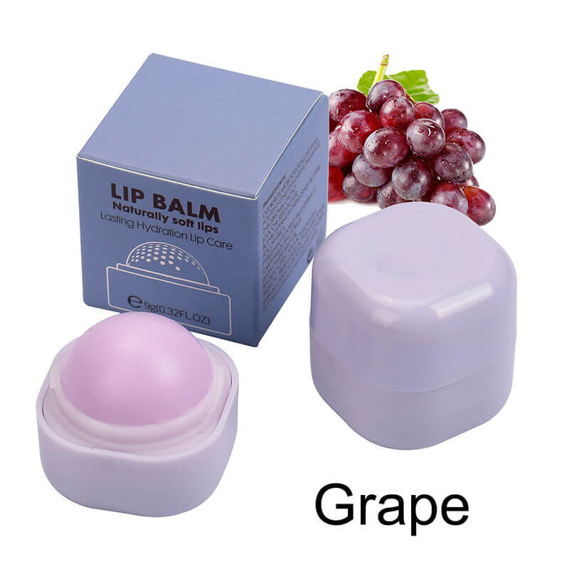 4 flavor fruit lip balm moisturizing nourishing lip care