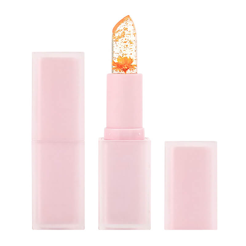 5 color lip balm flower lipstick color change hydrate long lasting