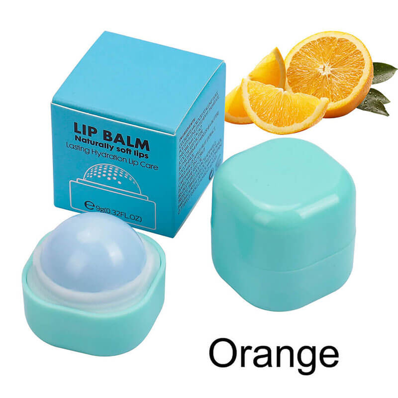4 flavor fruit lip balm moisturizing nourishing lip care