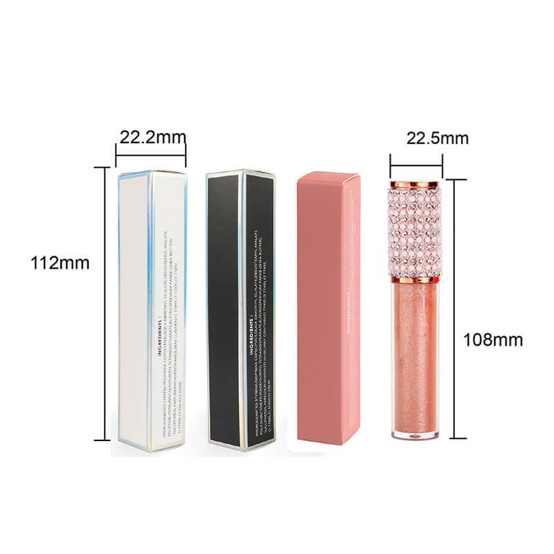 40 color lip gloss nude lip tint high pigment plumping diamond gold tube